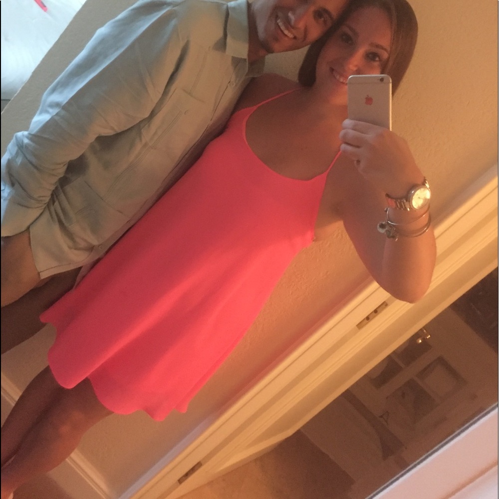 Bright Pink dress